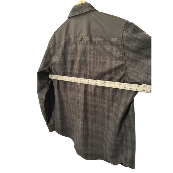 Fjällräven Övik Re-Wool Long-Sleeve Shirt Men's size XL Rare Sold Out Design - Picture 9 of 14